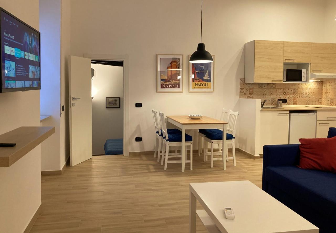 La Casa Blu Nel Cuore Storico Di Napoli Exteriör bild