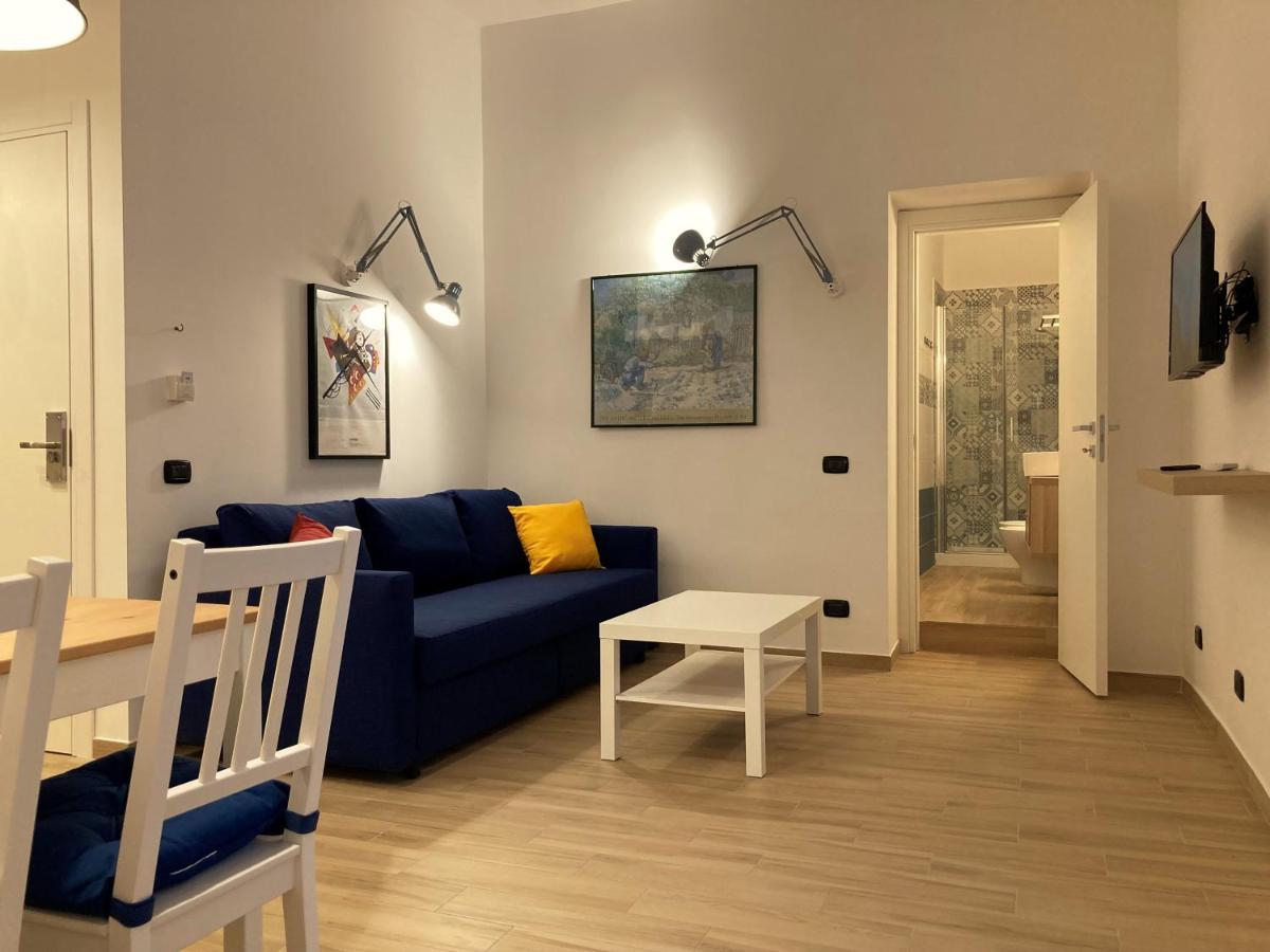La Casa Blu Nel Cuore Storico Di Napoli Exteriör bild