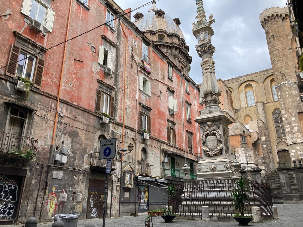 La Casa Blu Nel Cuore Storico Di Napoli Exteriör bild
