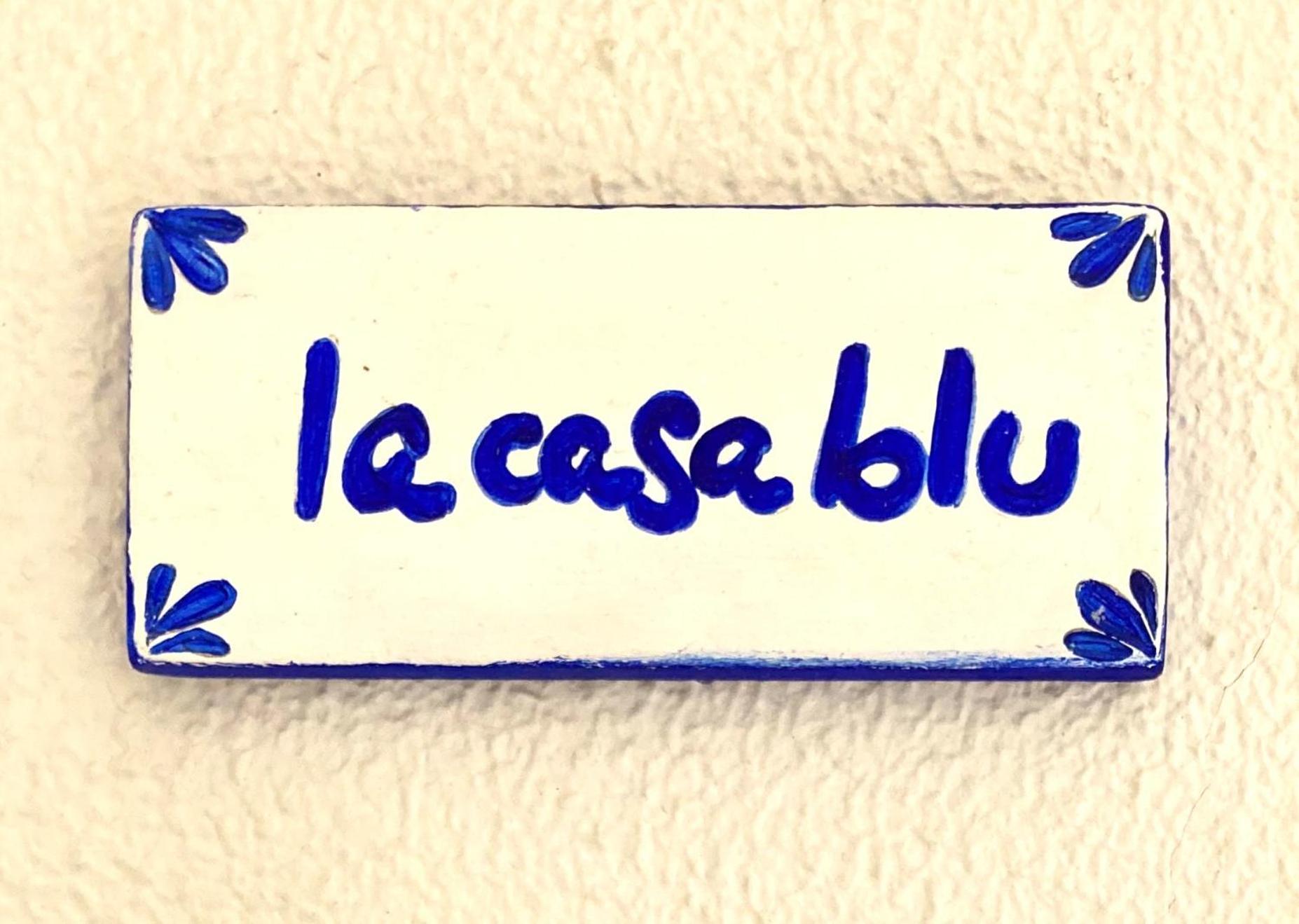 La Casa Blu Nel Cuore Storico Di Napoli Exteriör bild